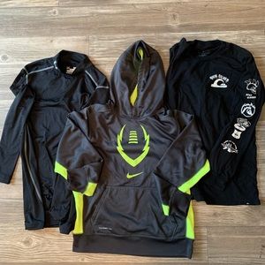 Boys Nike under armour quicksilver lot